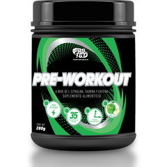 Pre Workout sabor manzana verde