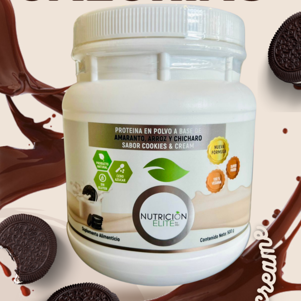 Proteína vegana sabor COOKIES N CREAM