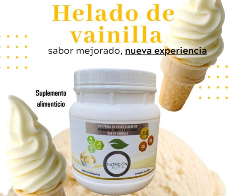 Proteína vegana sabor VAINILLA